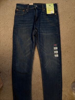 Levi's Men's Slim Taper Jeans - Dark Blue